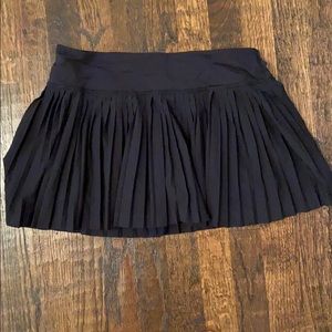 COPY - black lululemon tennis skirt